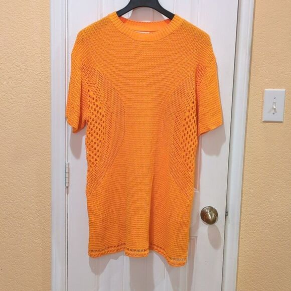 H&M crochet mini cotton dress Size L - Picture 2 of 12